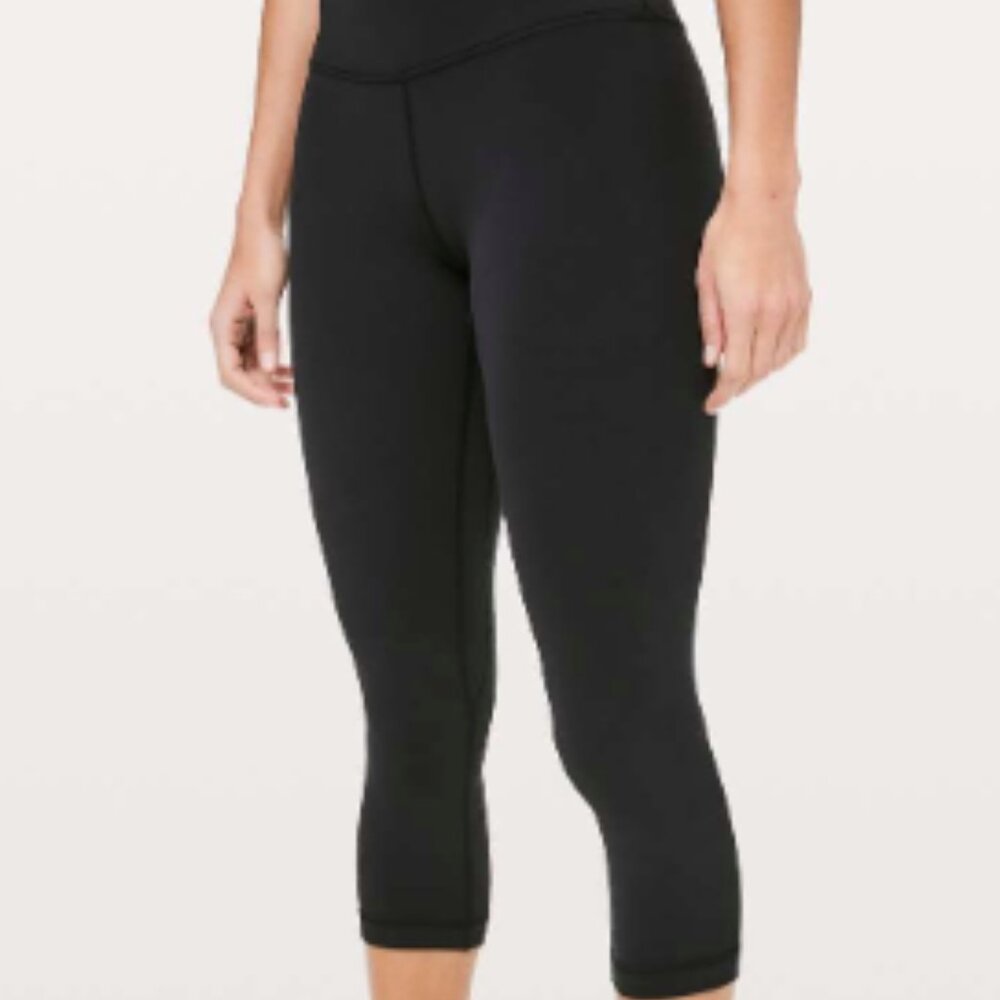 (6153) LULULEMON Align High-Rise Crop 17" Sz 6 ALIGN *EUC - Picture 2 of 8